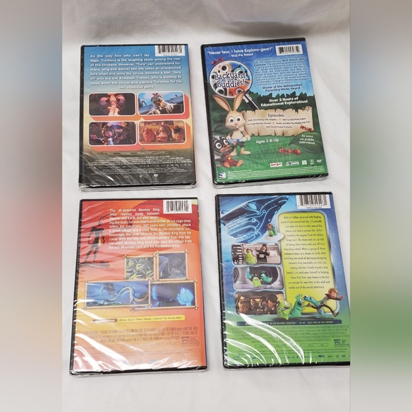 2/$25 Kids' DVD eight movie bundle factory sealed - Picture 4 of 6